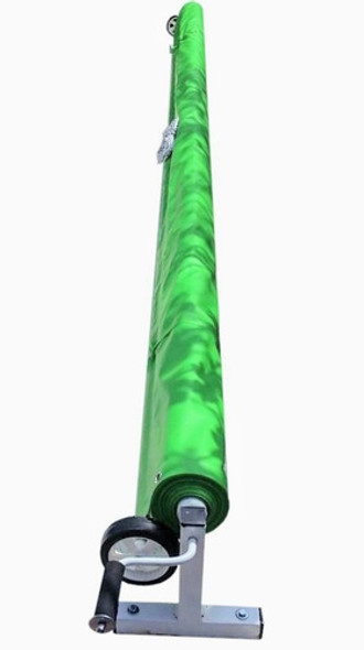 Enrollador Cubrepiletas + Eje Delantero C/ Ruedas X 3,50 Mts 0