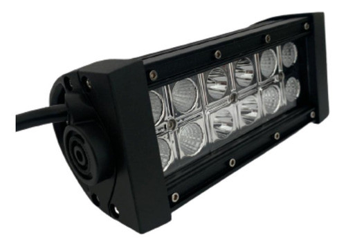 Faro Auxiliar Barra 12 Led 36w 4x4 Moto Cuatri Potencia Pro 1