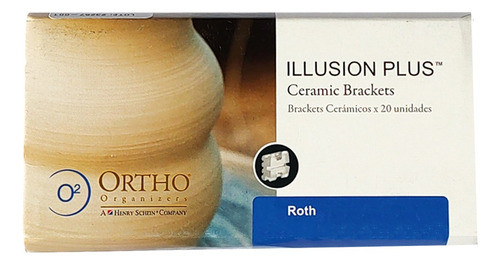 Ortho Organizers Illusion Roth .022 Ceramico Caso 5x5 0