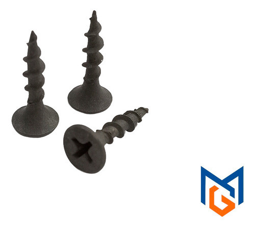 Tornillo Punta Aguja 6 X 3/4   Drywall P/ Madera X 200 Unid. 1