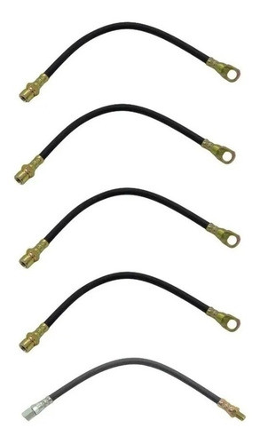 Kit X5 Flexibles Freno Mercedes Benz 180/ Mb 180 / Mb180 0