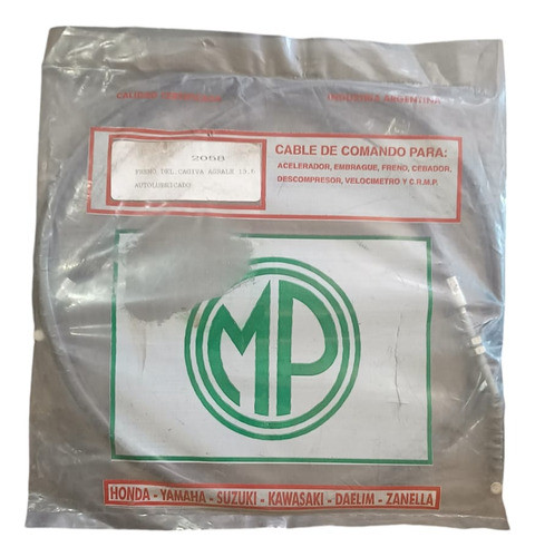 Cable Freno Delantero Moto Cagiva Agrale 125 13.5 Calidad Mp 0