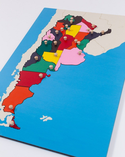 Mapa Argentina Montessori 1