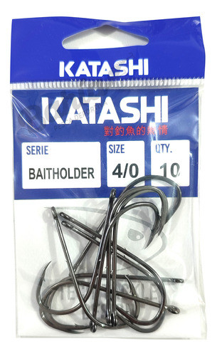 Anzuelo Tech Katashi Baitholder N°4/0 Serie 9946 Variada 1