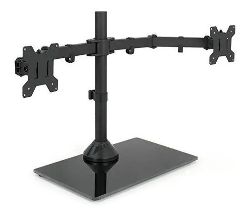 Soporte De Monitor Dual Negro Vivo Soporte Ajustable Windepe 0