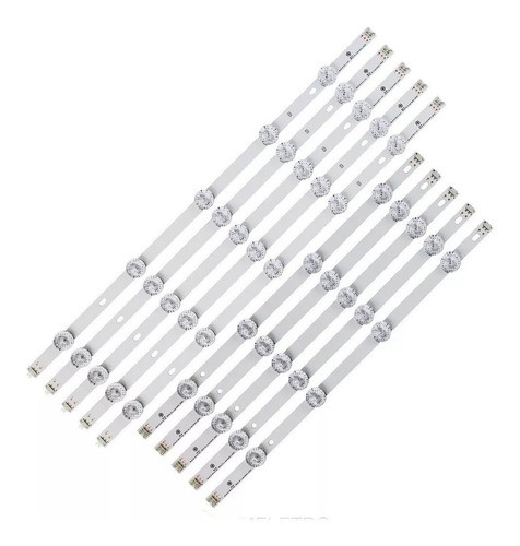 Kit Tiras De Led Tv LG 49lf6450 / 49lb5500 Nuevo 0