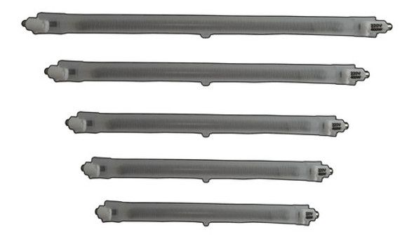 Resistencia Vela Tubo Halógeno Para Estufa Eléctrica De 20cm 1