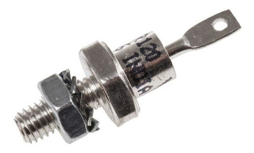 Diodo Rectificador 25fr120 25a 1200v  Anodo Rosca M6x1 1