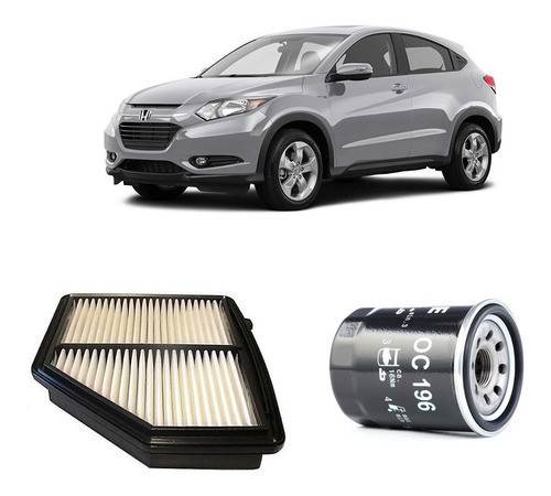 Kit Filtros Honda Hrv 1.8 0