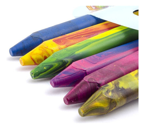 Crayola Pelikan Jumbo Gruesas Mix X6 Serviciopapelero 1