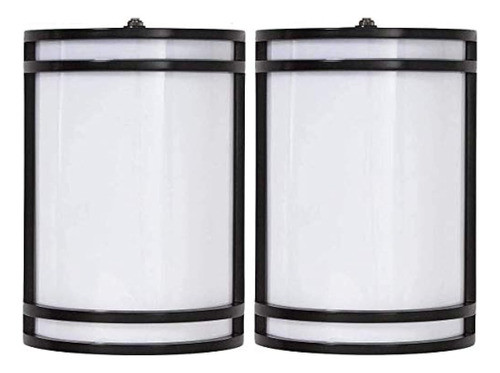 Luz De Porche De Luz De Porche De 15 W, Bronce Frotado Con A 0