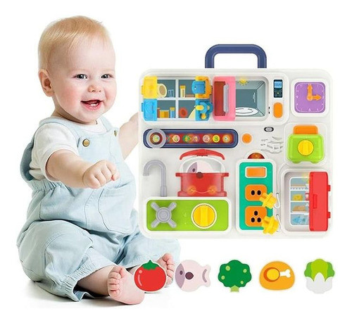 Juego Babe Estimulacion Tablero Sensorial Montessori Mvd Kid 0
