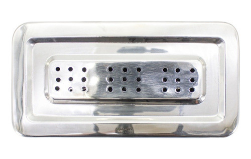 Caja Metálica Perforada 20cmx10cmx4cm - Odontología 0