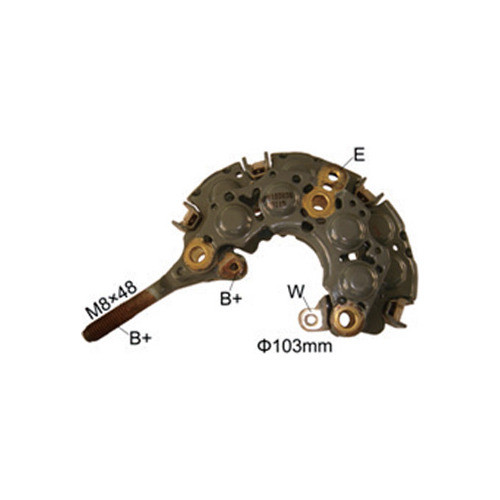 Placa Portadiodo Compatible Con Denso 8d 50a Toyota 1