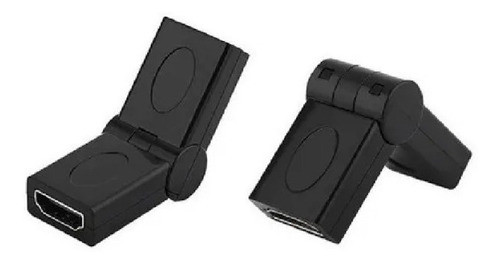 Adaptador Hdtv Hembra Hembra Giratorio 360° Ángulo Variable 0
