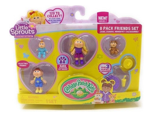 Little Sprouts Figuras Muñecos Articulados  Pack X 8 0
