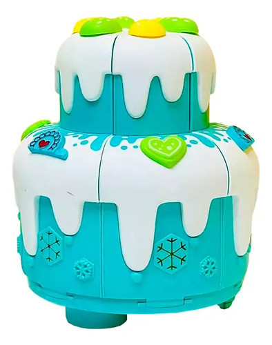 Torta Con Princesa En Su Interior Giratorio 0