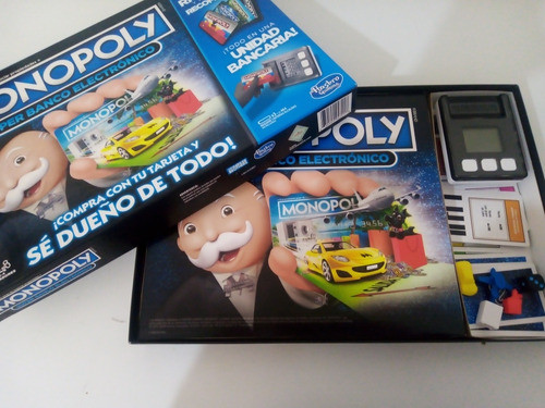 Juego De Mesa Monopoly Banco Electrónico 1