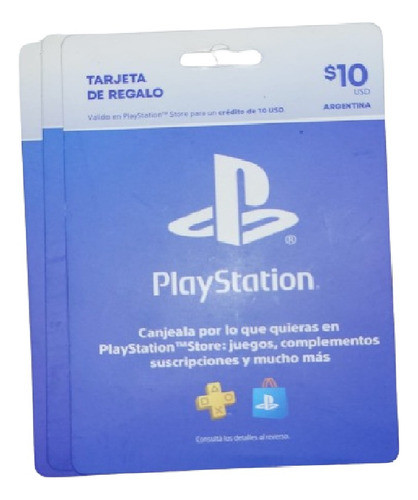 Tarjeta Psn Card 10 Dólares Cuenta Argentina - Gift Card 0