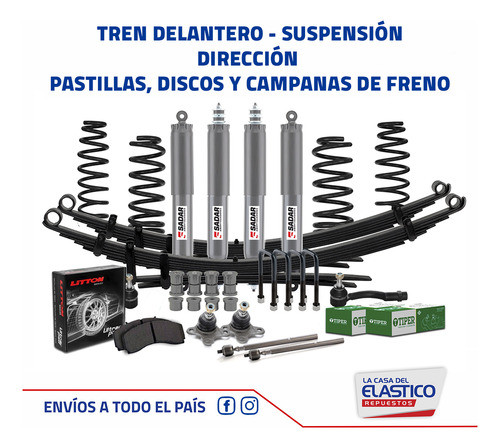Hoja Segunda Delantera P/ Toyota Hilux 4x4 1980/1994 1
