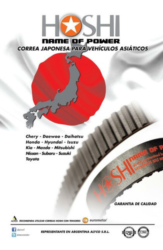 Correa Hoshi Para Daihatsu Cuore Move 0.8 1