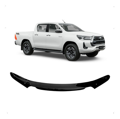 Deflector Capot Toyota Hilux 2021 + Negro Fume Oriyinall 0