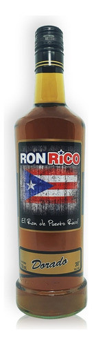 Ron Rico Ron Dorado Destilado 750ml Puerto Rico 0