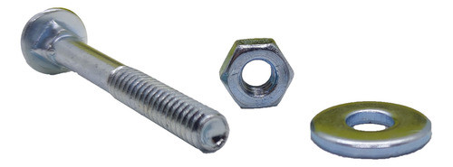 Bulon Cabeza Redonda 5/16x8 + Tuerca + Arandela 100 Unidades 1
