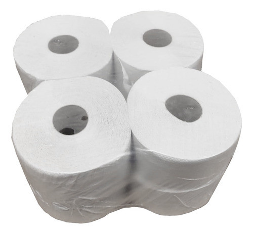 Papel Higiénico Blanco Bolsón 8u Rollos 9,5cm X 200 Metros 1
