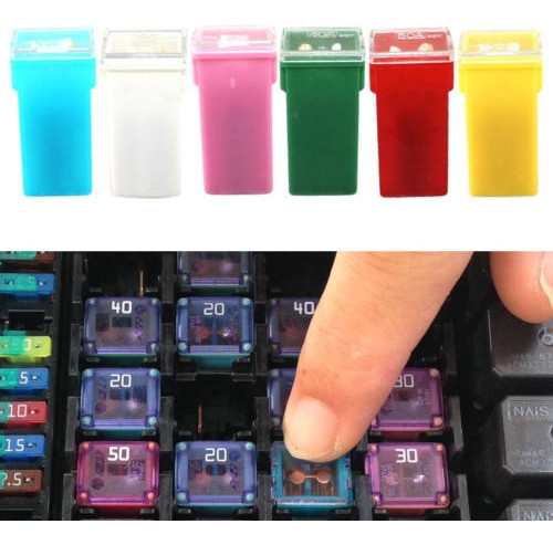 Seis Pc 20/25/30/40/50/60 Amp Jcase Empuje Femenino Estándar 1