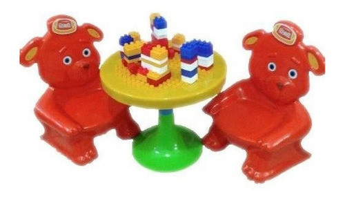 Mesa De Construcción C/ Bloques Rondi 2 En 1 0