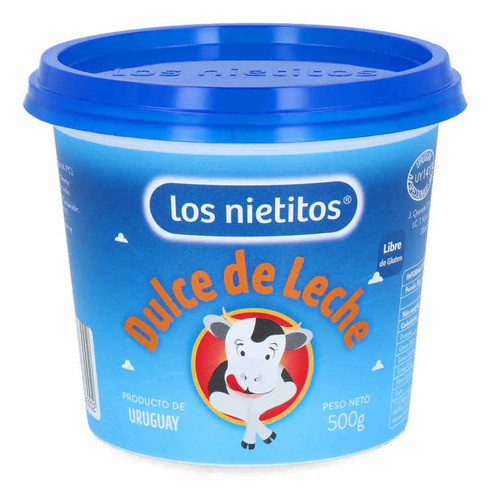 Dulce De Leche Los Nietitos X500 Gramos 0