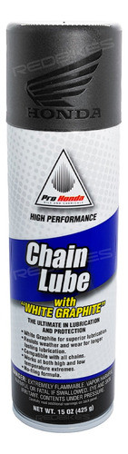 Lubricante Cadena Moto Honda Con Grafito Pro Honda Usa Ph 0