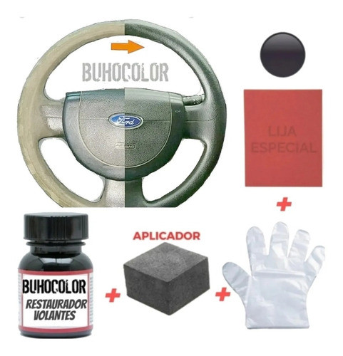 Kit Cubre Volantes Liquido Ford Ecosport Fiesta Kd Focus 0