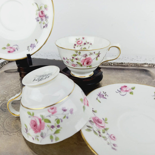 Taza Cafe Porcelana Inglesa Sutherland Antigua Divina Mirala 0