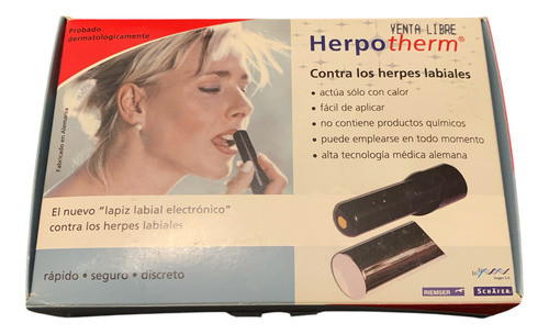 Herpotherm Tratamiento Herpes Labial Lápiz Electrónico . 0
