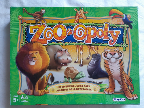 Zoopoly Juego De Mesa 0