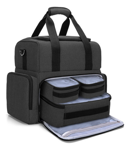 Bolsa De Maquillaje Grande De Viaje Con Bolsitas Internas, N 0