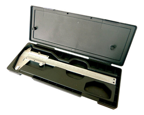 Calibre Medicion Metalico 150mm Milimetrico En Caja 6111 1