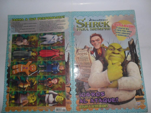 Shrek Para Siempre Ogro Al Ataque Dreamworks Troquelado 0