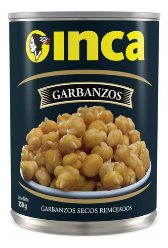 Inca Garbanzos En Lata De 350 Gramos X 2 Unidades 0