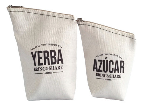 Porta Yerba Y Azúcar Cordura - Blanco Y Negro 0