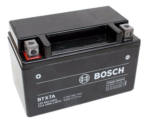 Bateria Motos Bosch Btx7a Envio Gratis 0