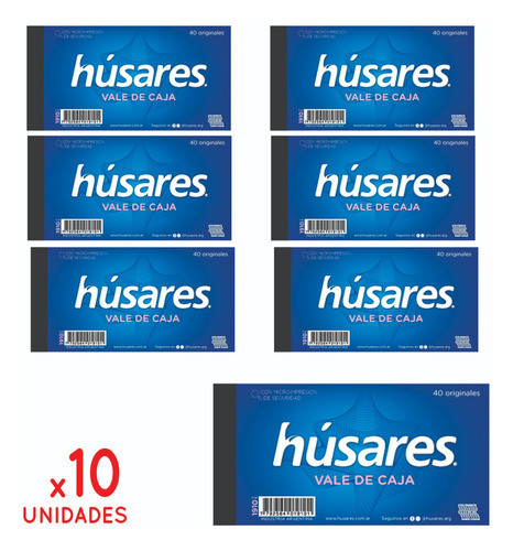 10 Talonario 1910 Vale De Caja Formulario Comprobante 0