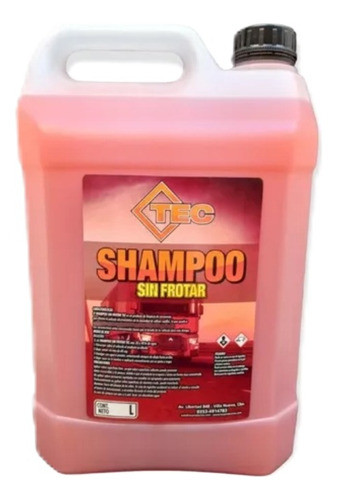 Tec Shampoo Sin Frotar 5l Lavadero Rmr Car 0