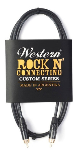 Cable Rca Rca 3 Metros Western Audio Profesional Dj Tv Home 0