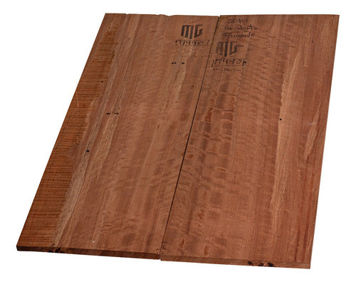 Eucalyptus  Flameado Tapa Drop Guitarra 12 Mm 0