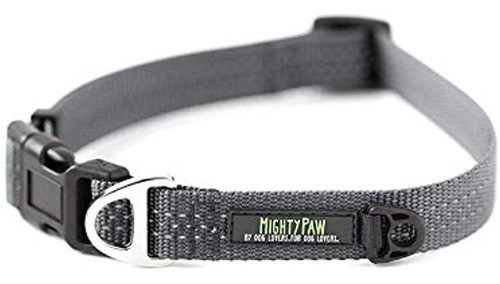 Collar De Perro Reflectante Pata Poderosa | Nylon Premium, C 0