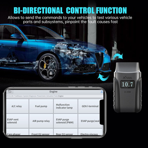 Xtool Anyscan A30m - Escner Inalmbrico Bt Obd2 (sin Tarifa D 1