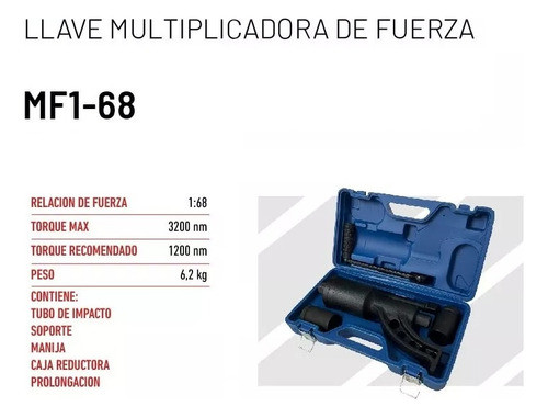 Multiplicador De Fuerza Amx Afloja Tuercas Camion 1